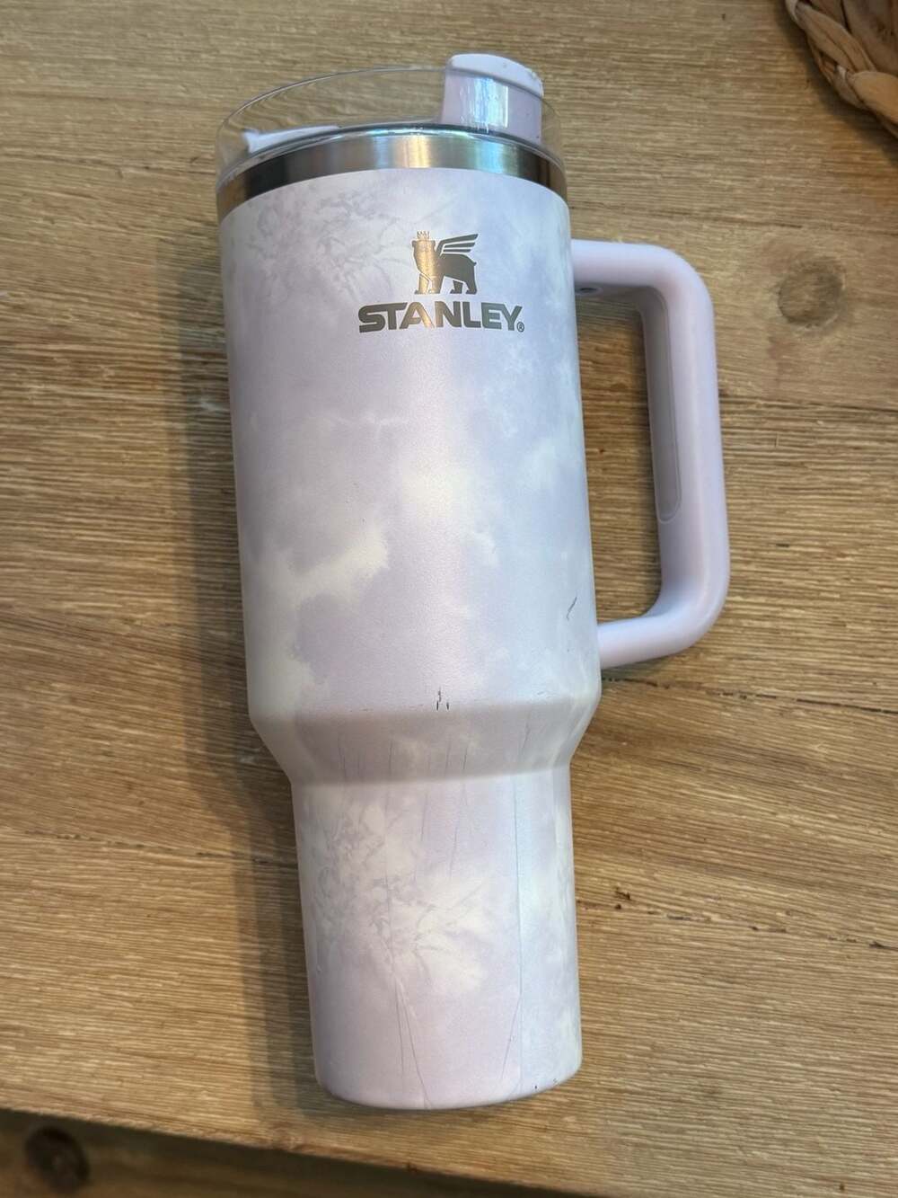 Stanley H2.0 FlowState Quencher Tumbler 40oz Wisteria Tie Dye